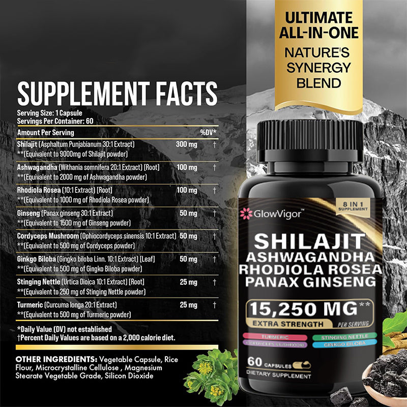 Shilajit + Rhodiola Rosea™