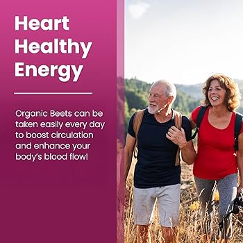 Beet Root Supplement | Support Blood Pressure, Heart Health & Improves Circulation