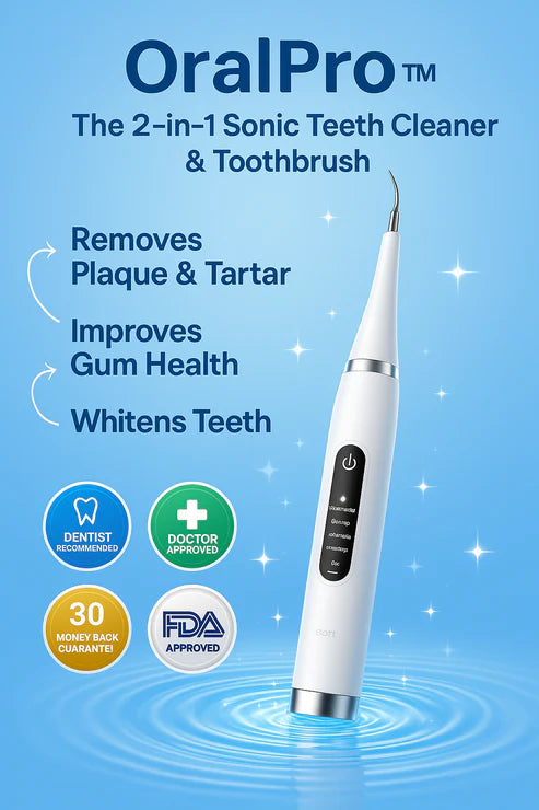 OralPro™- Dental Scaler Toothbrush