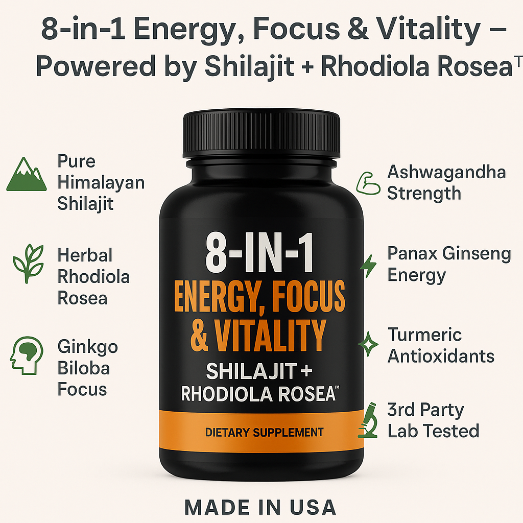Shilajit + Rhodiola Rosea™