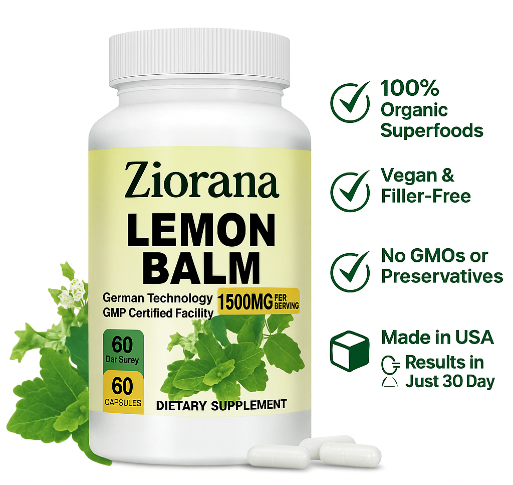 Lemon Balm | Brain Health, Relieve Stress, Improve Digestion