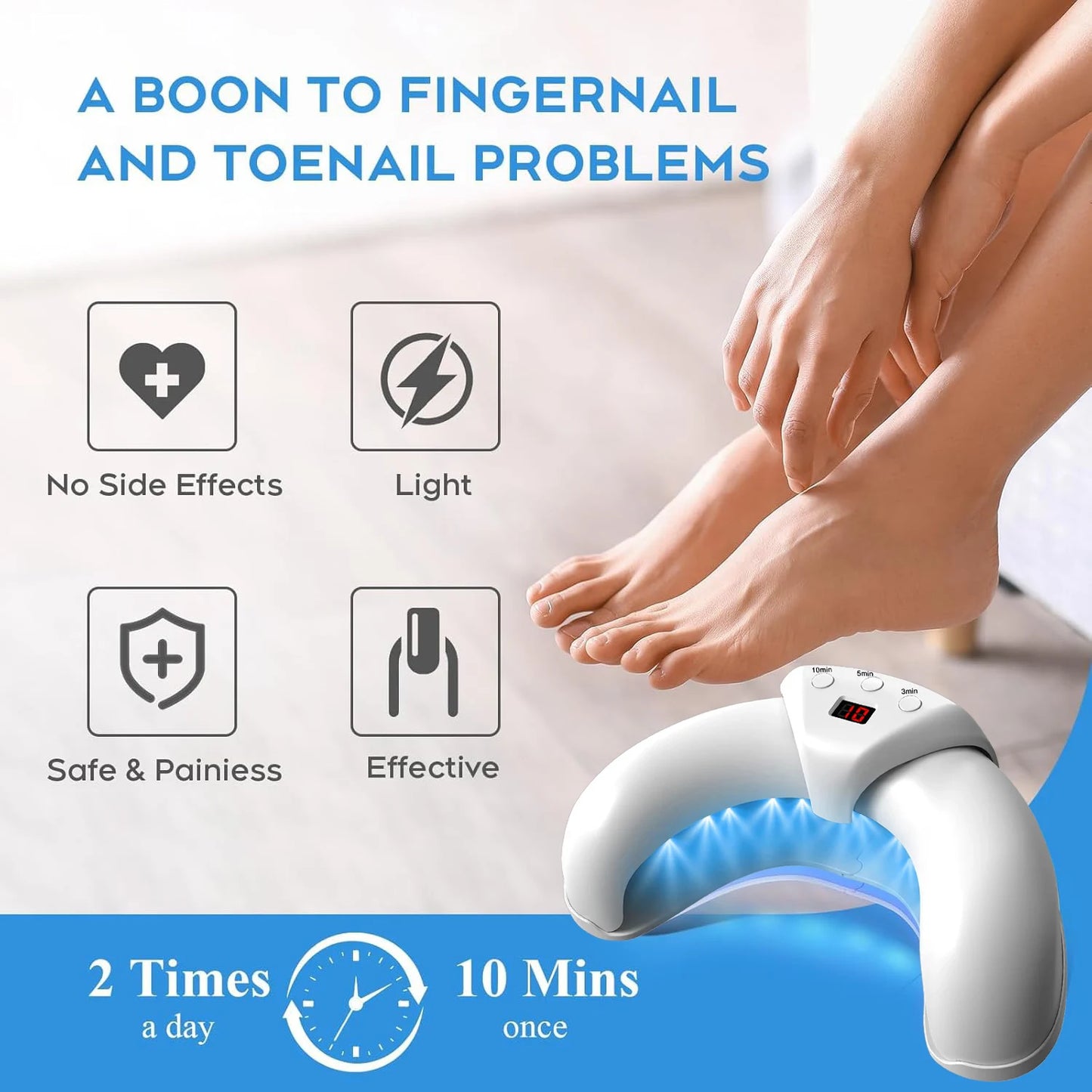 Nailux Pro™ | Clear Nails. Zero Hassle. Just Light.