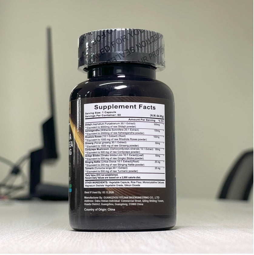 Shilajit + Rhodiola Rosea™