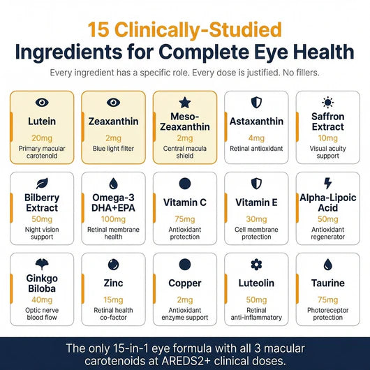 VisioVance™ 15-in-1 Advanced Eye Formula