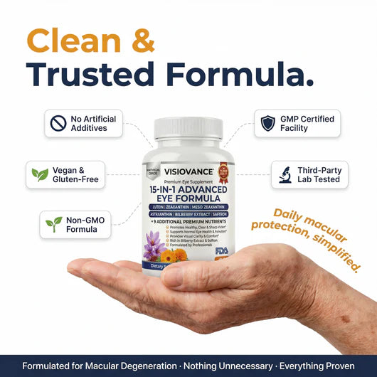 VisioVance™ 15-in-1 Advanced Eye Formula