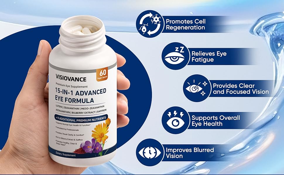 VisioVance™ 15-in-1 Advanced Eye Formula