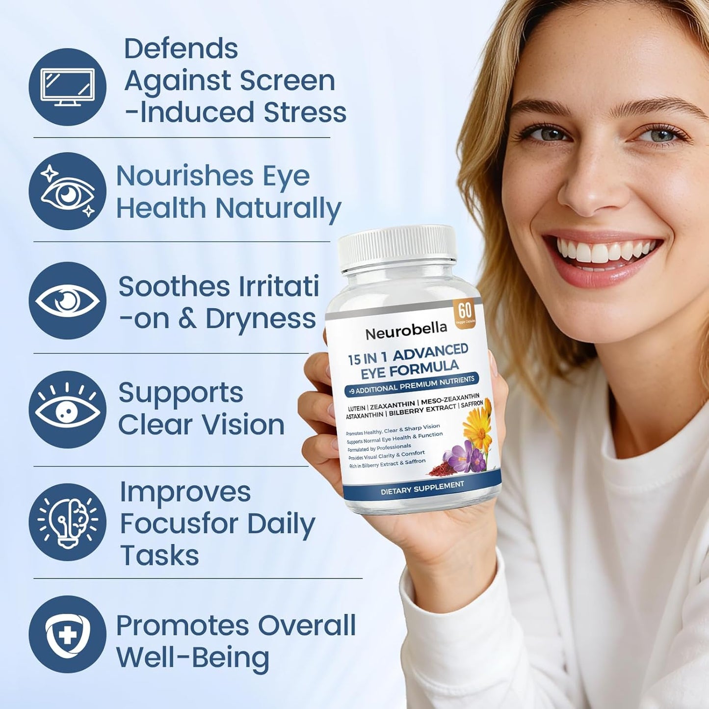 VisioVance™ 15-in-1 Advanced Eye Formula