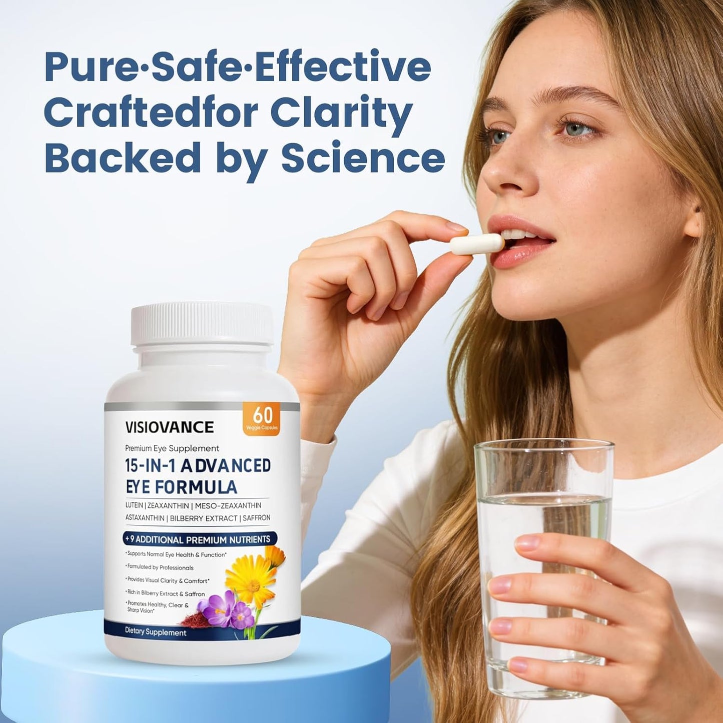 VisioVance™ 15-in-1 Advanced Eye Formula