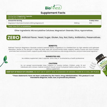 Magnesium Glycinate Capsules™