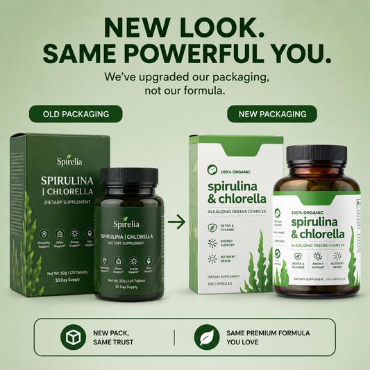 Spirulina Chlorella™ | Natural Detox & Glucose Support