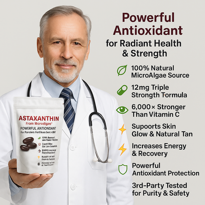 Astaxanthin from MicroAlgae™: Triple Strength
