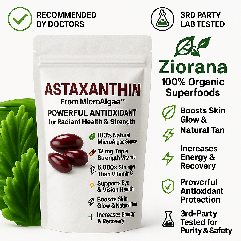 Astaxanthin from MicroAlgae™: Triple Strength