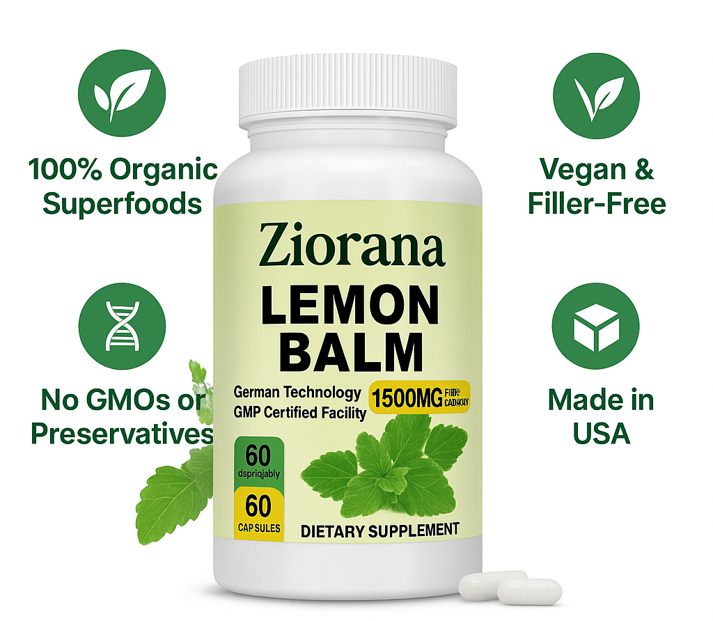 Lemon Balm | Brain Health, Relieve Stress, Improve Digestion