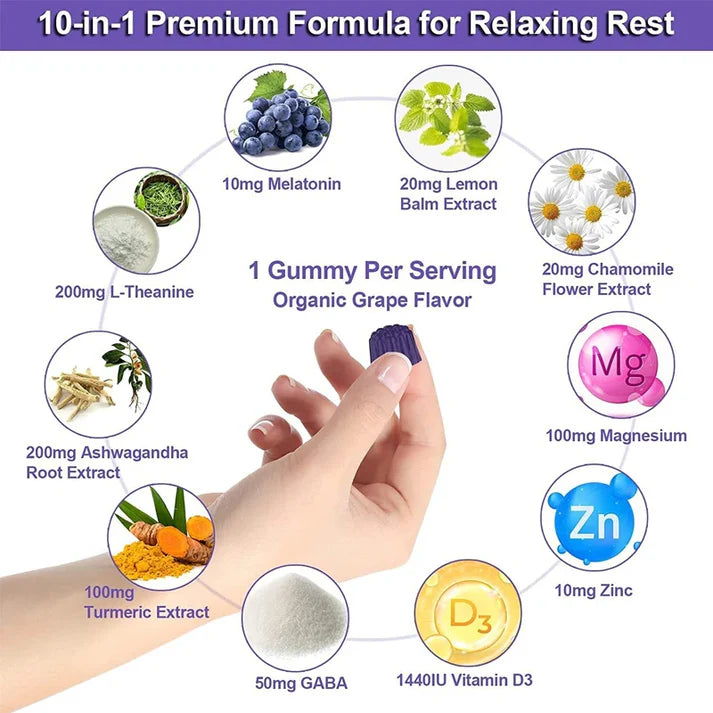 Melatonin Herbal Gummies