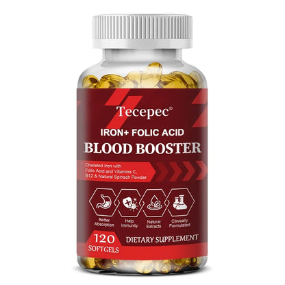 Iron + Folic Acid + Vitamin B12 Supplement