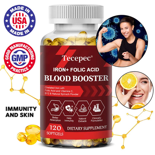 Iron + Folic Acid + Vitamin B12 Supplement