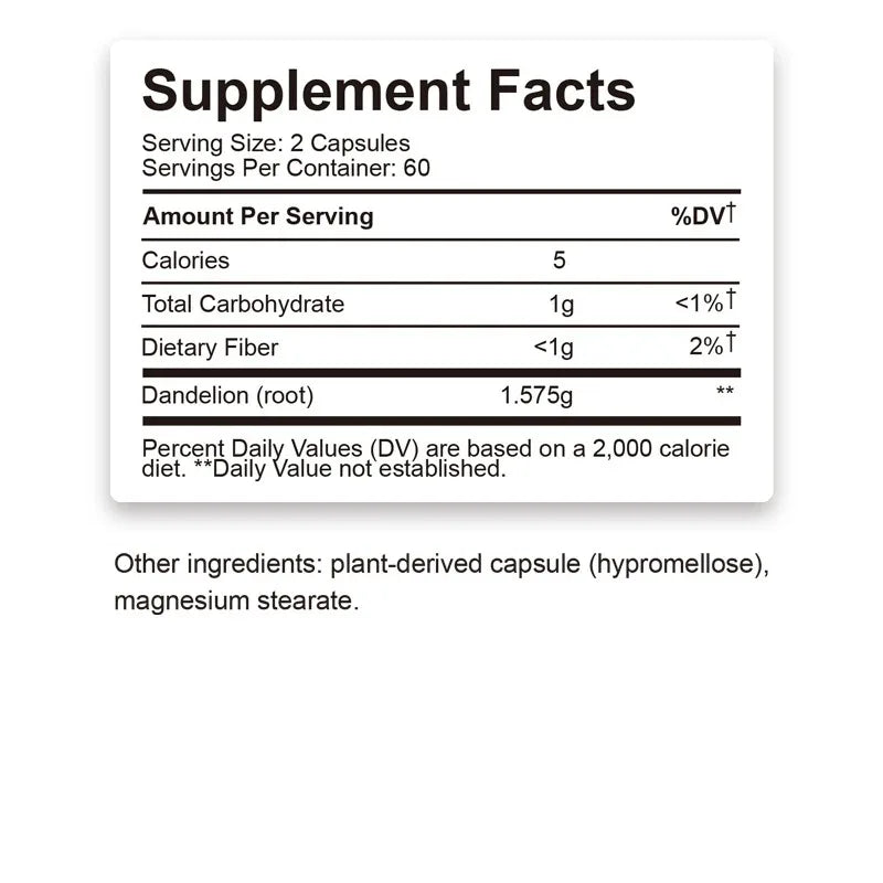 Dandelion Root Herbal Supplement™