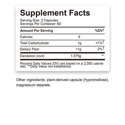 Dandelion Root Herbal Supplement™