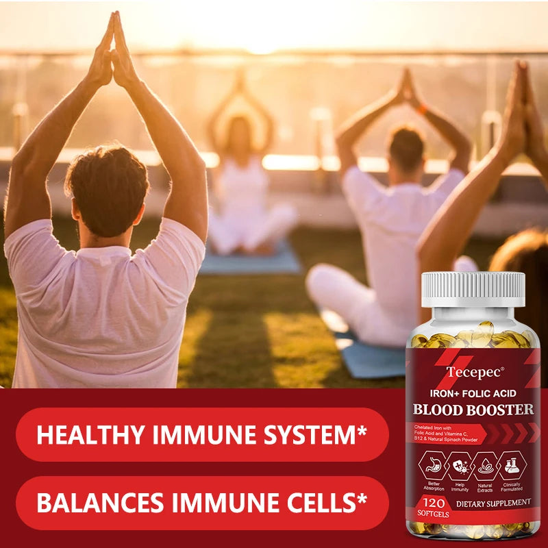 Iron + Folic Acid + Vitamin B12 Supplement