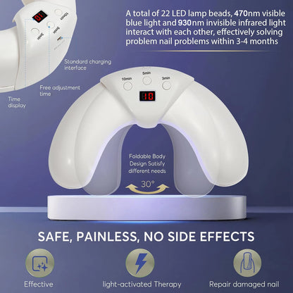 Nailux Pro™ | Clear Nails. Zero Hassle. Just Light.