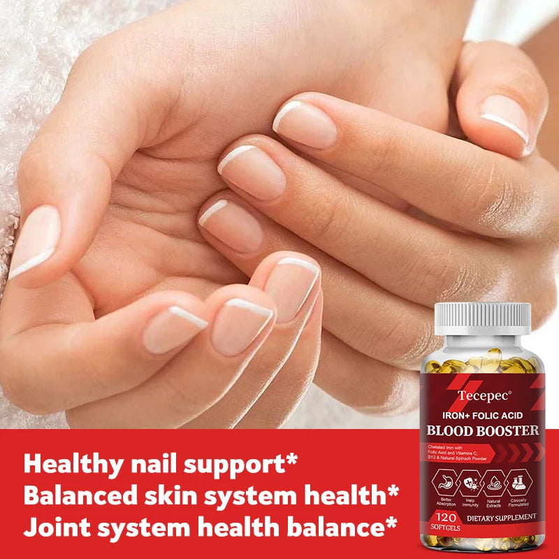 Iron + Folic Acid + Vitamin B12 Supplement