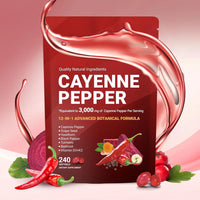 Cayenne Pepper | 12 in 1 Advanced Formula
