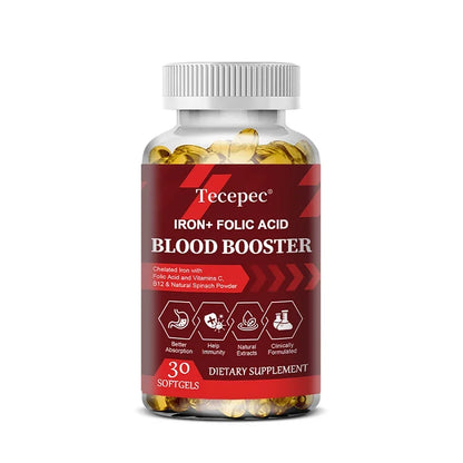 Iron + Folic Acid + Vitamin B12 Supplement