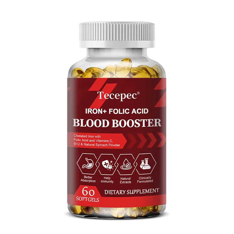 Iron + Folic Acid + Vitamin B12 Supplement