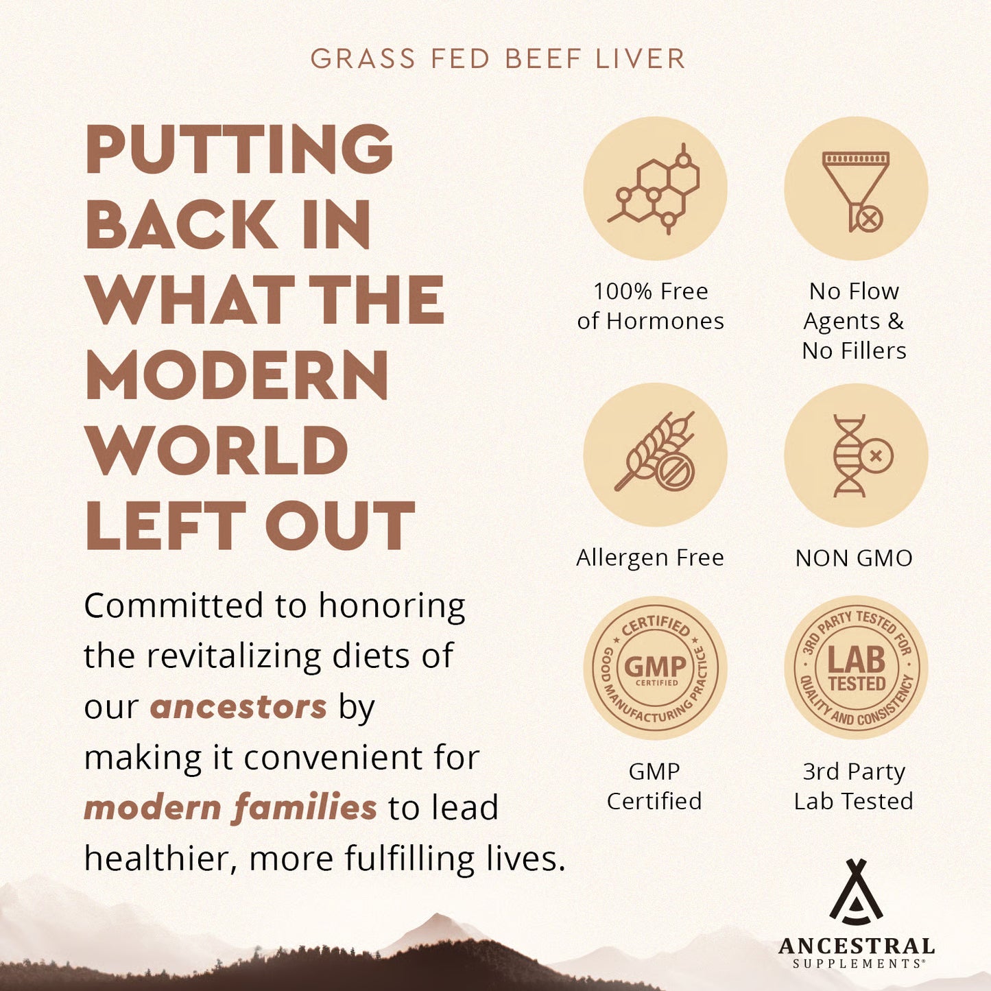 Ziorana™ Grass-Fed Beef Liver Capsules