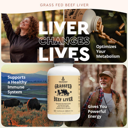 Ziorana™ Grass-Fed Beef Liver Capsules