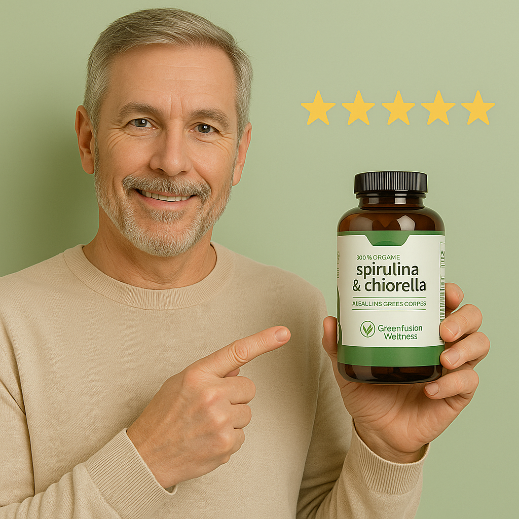 Spirulina Chlorella | Natural Glucose Control, Detox and Antioxidant