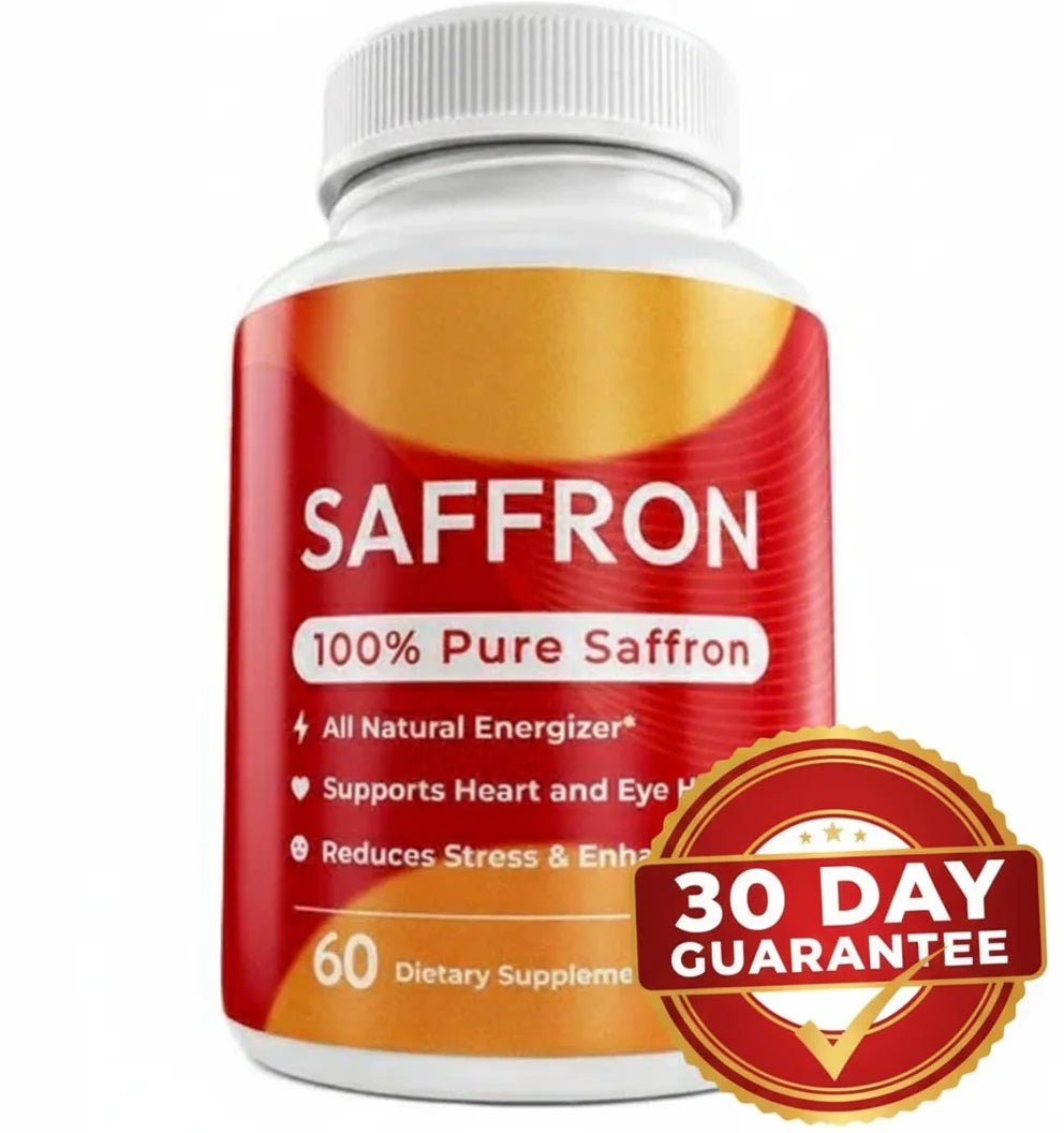 Saffron Capsules Vitamin Dietary Supplement Capsules
