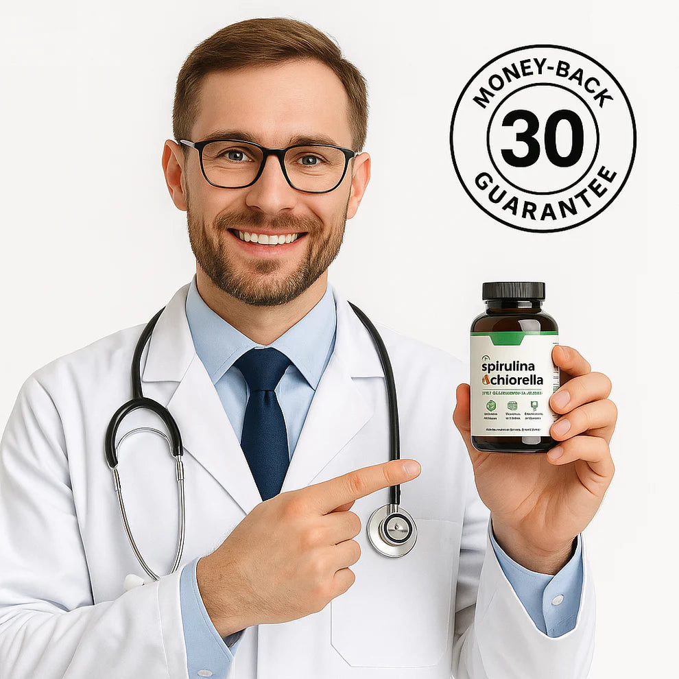 Spirulina Chlorella | Natural Glucose Control, Detox and Antioxidant